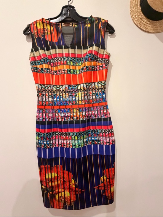 Joseph Ribkoff Dresses & Skirts - Joseph Ribkoff Multicolor Geometric & Floral Sheath Dress